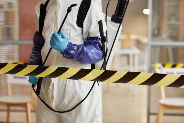 Professional Biohazard Cleanup technician working in Baileys Harbor, WI